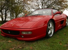 Tyskland : Ferrari 355 Spider F1-körning i Baden-Baden, Tyskland!