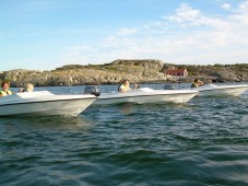 Gokartbåtar för grupp i Göteborg