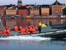 RIBbåt sightseeing i Stockholm
