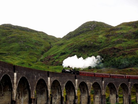 Ride The Jacobite Steam Train- som sett i Harry Potter!