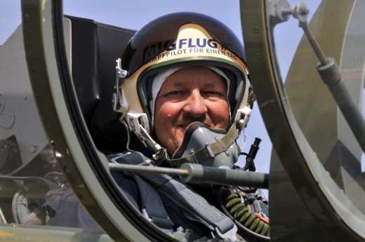 Stridsflygplansflygning i Italien
