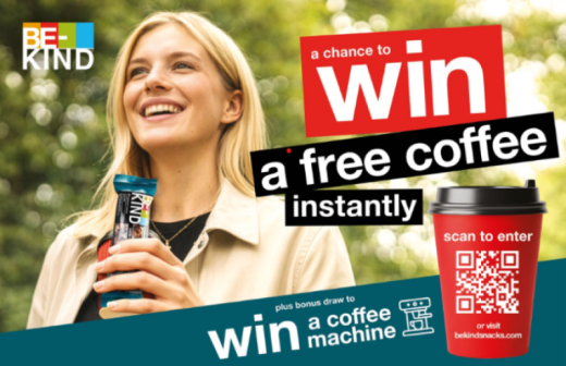 KIND - Enjoy a coffee on us