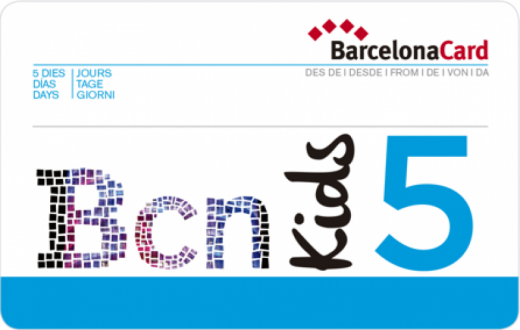 Barcelona kort i 5 dagar barn