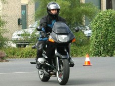 Halvdags prova-på-åkning med motorcykel - Belgien