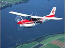 Flyg över Uetliberg i Schweiz