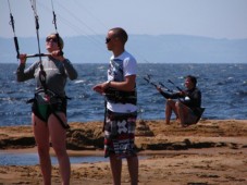 Kitesurfing i Båstad