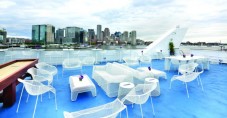 Boston hamn lunch kryssning