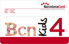 Barcelona kort i 4 dagar barn