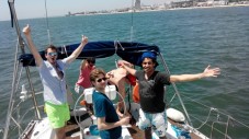 Festa de Despedida de Solteira(o) em Veleiro no Rio Tejo p/até 12 (3h)