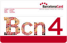 Barcelona kort i 4 dagar